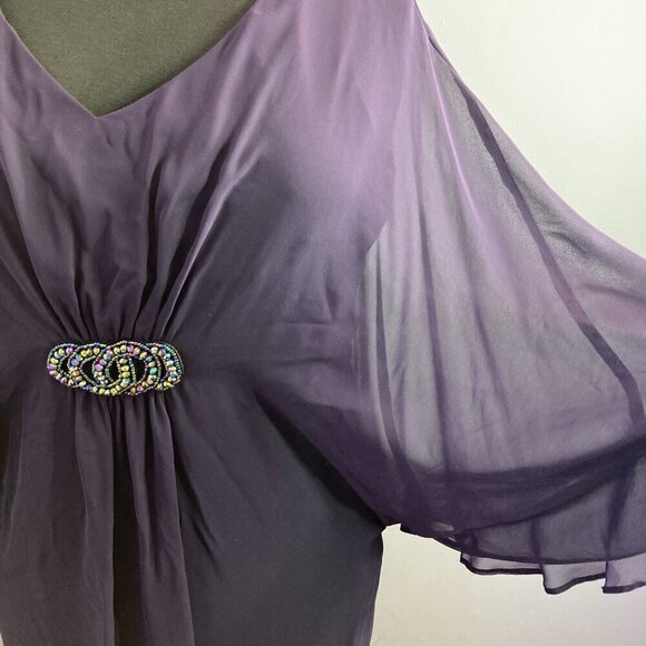 Connected  Apparel  Dress, NWT, Size 12 - Picture 6 of 9